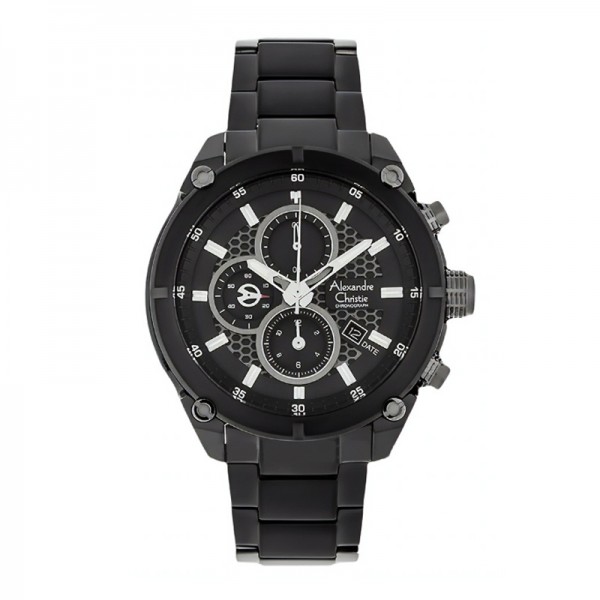 Alexandre Christie AC 6490 Black Grey MCBEPBA